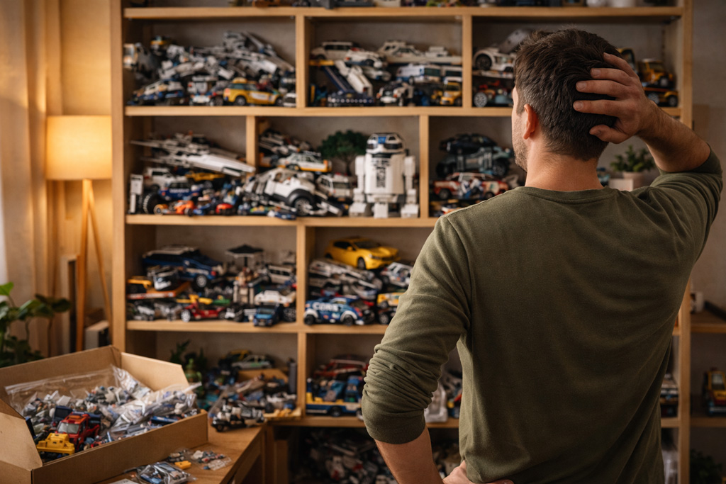 Trop de LEGO, pas assez de place : solutions simples (vraie vie)