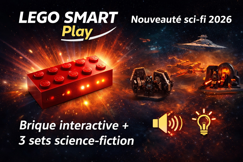 LEGO SMART Play : La Smart Brick révolutionne Star Wars en 2026