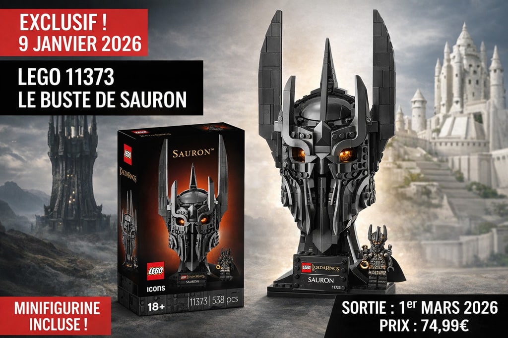 LEGO Sauron 11373: avis AFOL, prix, minifigure et précommande
