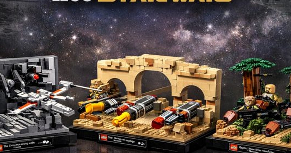 Dioramas LEGO Star Wars : les scènes 18+ qui méritent une vitrine